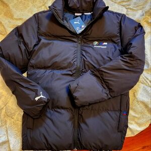 BNWT Puma BMW mens size small winter puffer